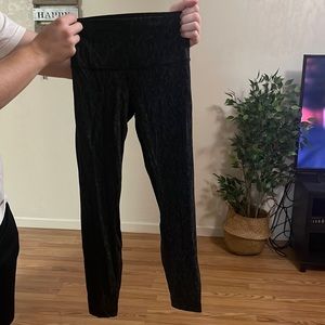 Lululemon align size 4 length 25 leopard camo deep